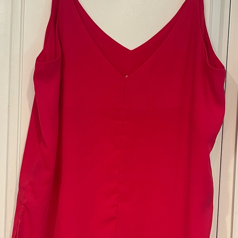 H&M Pink Fitted Sleeveless Camisole Size 14 - Picture 3 of 3